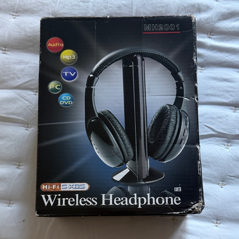 Wireless Headphones with Stand